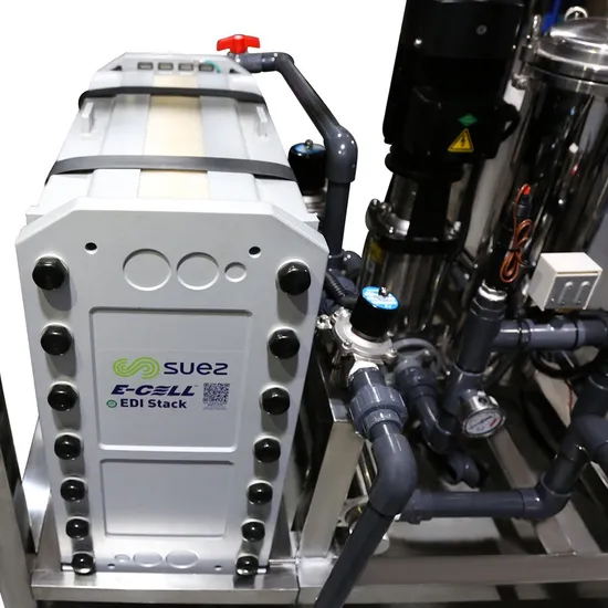 5000 lph 超純水電気脱イオン化用 EDI モジュール システム