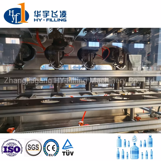 ボトル入り飲料水の洗浄、充填、キャップを行う 5 ガロン 3-in-1 ボトリング充填システム